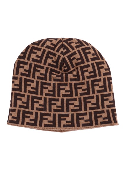 Fendi Jr BEANIE REVERSIBILE FENDI ROMA