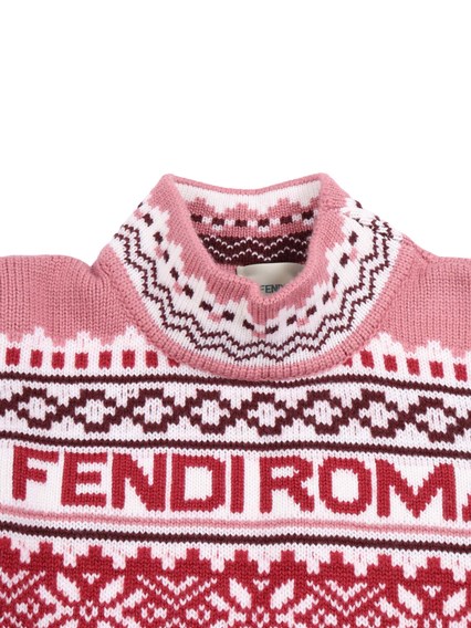 Fendi Jr GIROCOLLO NORWEGIAN WOOL