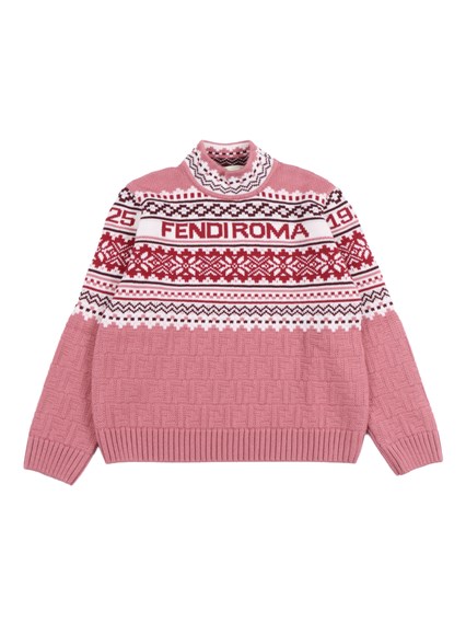 Fendi Jr GIROCOLLO NORWEGIAN WOOL