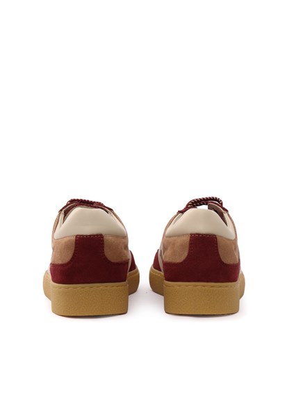 Fendi Jr NAPPA MIX SNEAKERS