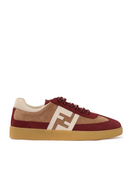 Fendi Jr NAPPA MIX SNEAKERS