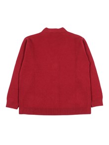 Fendi Jr WOOL KNITTED CARDIGAN