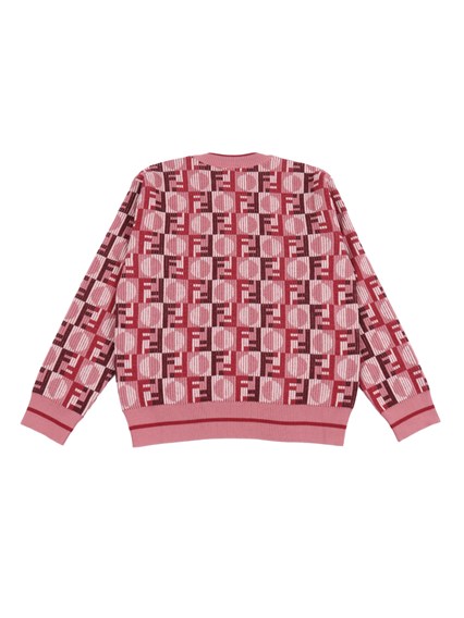 Fendi Jr FF DAMA CREWNECK SWEATER