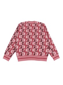Fendi Jr FF DAMA CREWNECK SWEATER