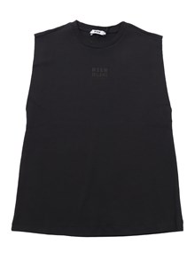 Msgm LIGHT INTERLOCK SLEEVELESS  UNISEX