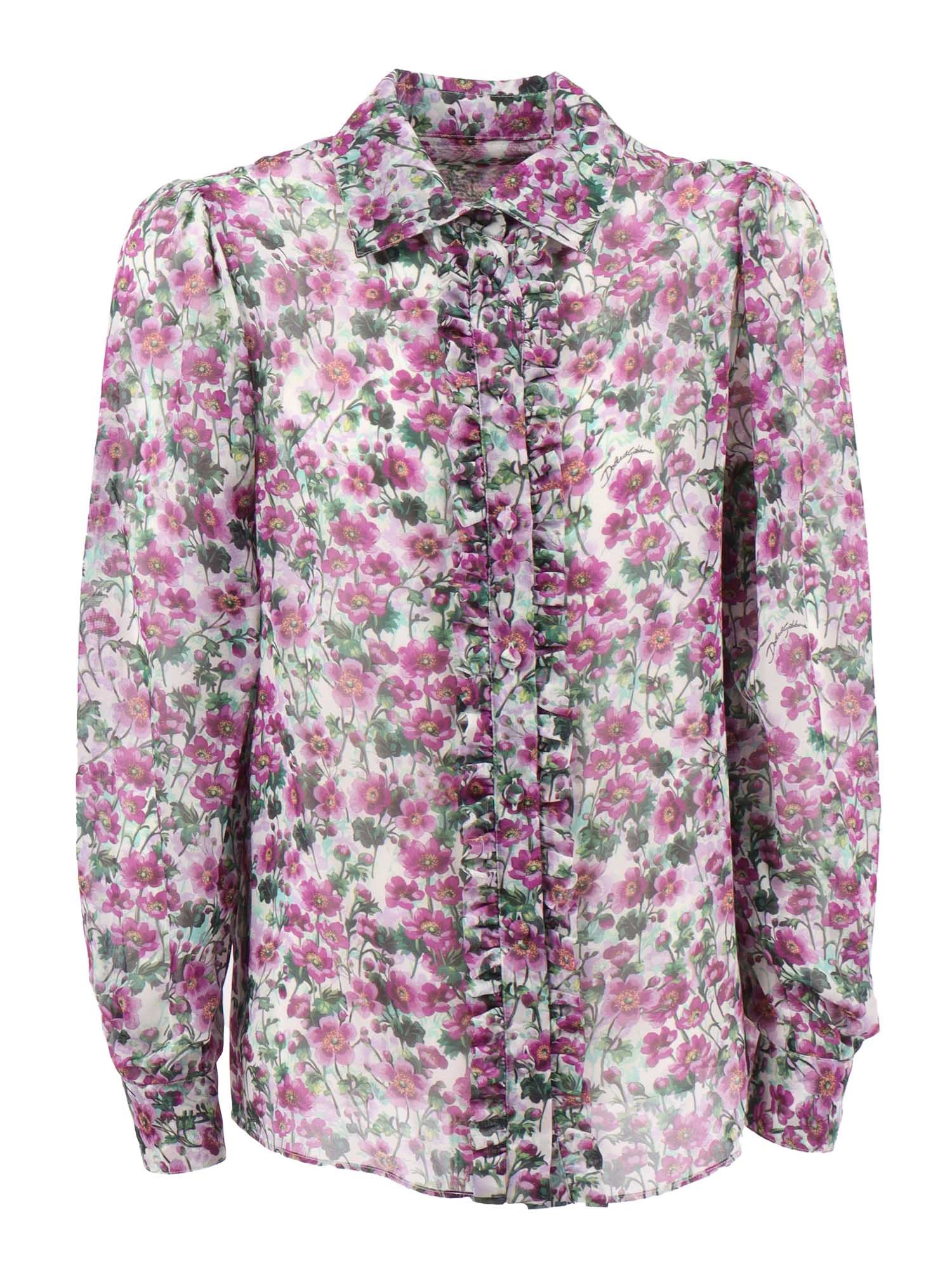 Dolce & Gabbana Junior Shirt In Multi