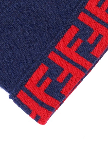Fendi Jr REVERSIBLE BEANIE