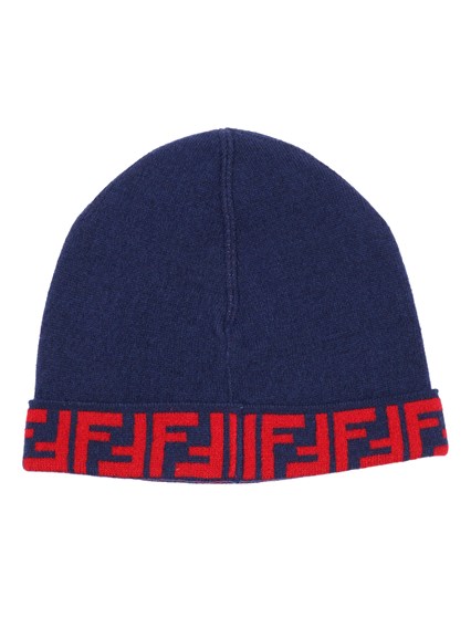 Fendi Jr REVERSIBLE BEANIE