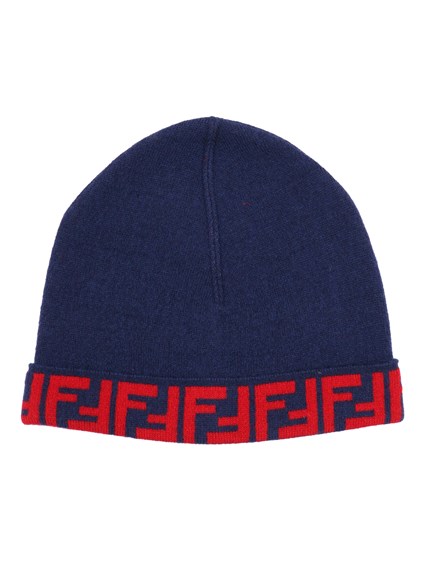 Fendi Jr REVERSIBLE BEANIE