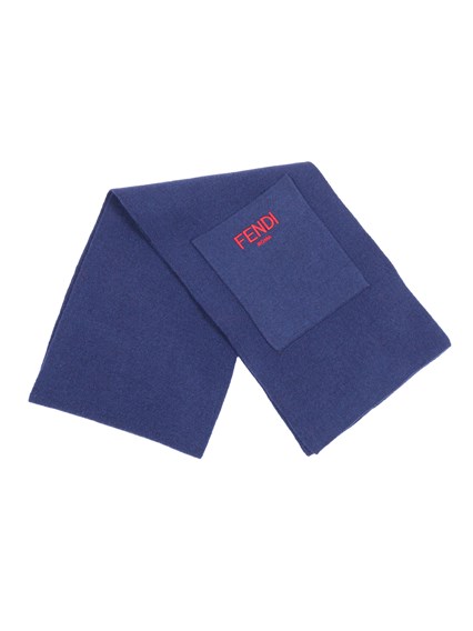 Fendi Jr DOUBLE FF REVERSIBLE SCARF