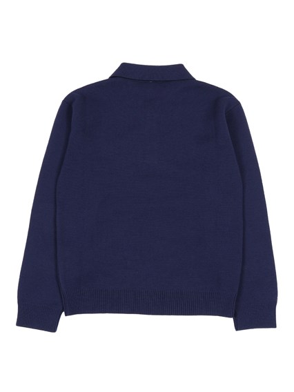Fendi Jr POLO WOOL KNIT LOGO