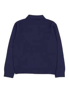 Fendi Jr WOOL KNIT POLO