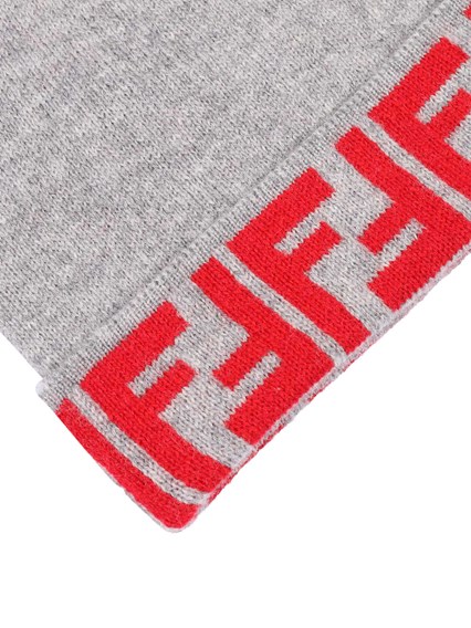 Fendi Jr REVERSIBLE BEANIE