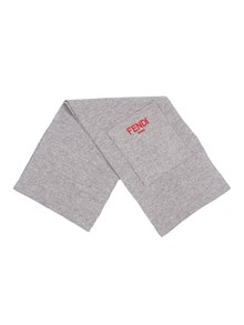 Fendi Jr SCIARPA DOUBLE FF REVERSIBILE