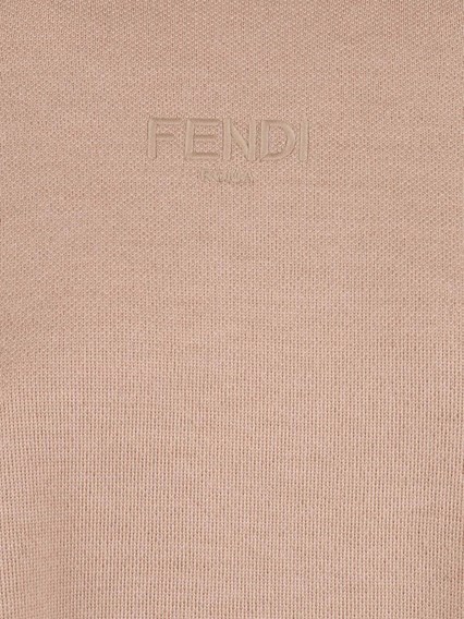 Fendi Jr WOOL KNIT DRESS