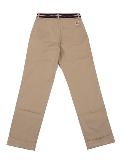 Moncler Enfant BEIGE TROUSERS