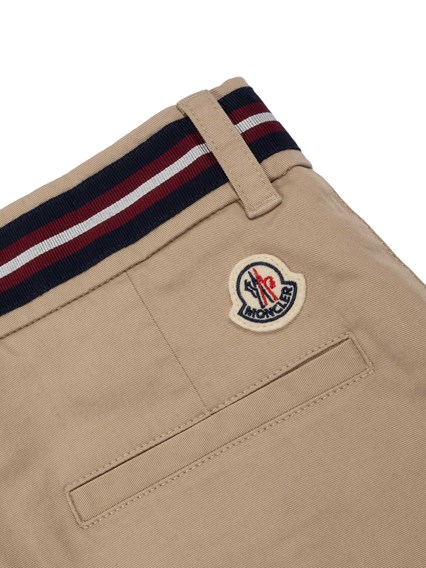 Moncler Enfant BEIGE TROUSERS