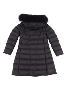 Moncler Enfant BLACK ABELLE LONG COAT