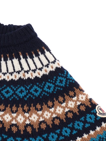 Moncler Enfant NAVY CREW NECK