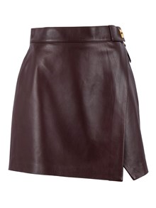 ELISABETTA FRANCHI WOMEN'S LEATHER SKIRT