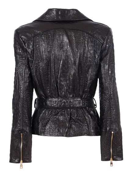 ELISABETTA FRANCHI WOMEN'S LEATHER JACKET