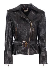 ELISABETTA FRANCHI WOMEN'S LEATHER JACKET