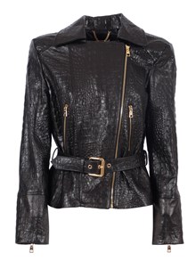 ELISABETTA FRANCHI WOMEN'S LEATHER JACKET