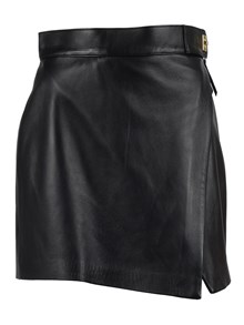 ELISABETTA FRANCHI WOMEN'S LEATHER SKIRT