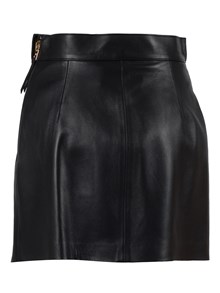 ELISABETTA FRANCHI WOMEN'S LEATHER SKIRT