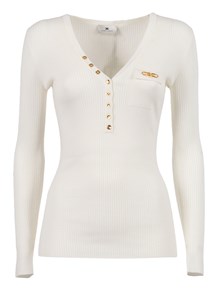 ELISABETTA FRANCHI WOMEN'S KNITTED SWEATER