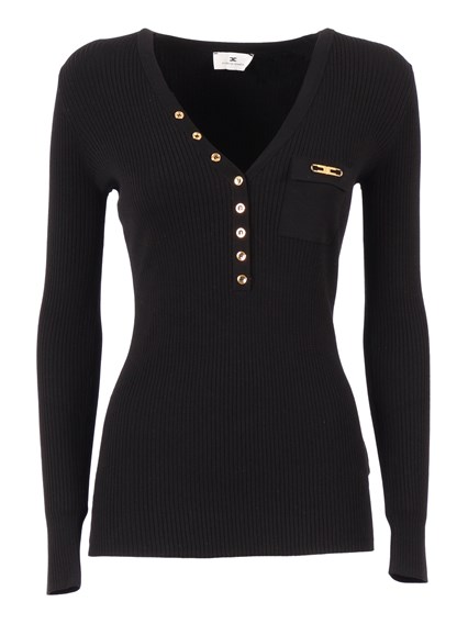 ELISABETTA FRANCHI WOMEN'S KNITTED SWEATER