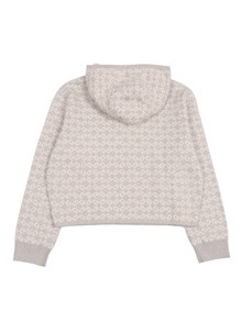 Givenchy Kids PULL CON CAPPUCCIO