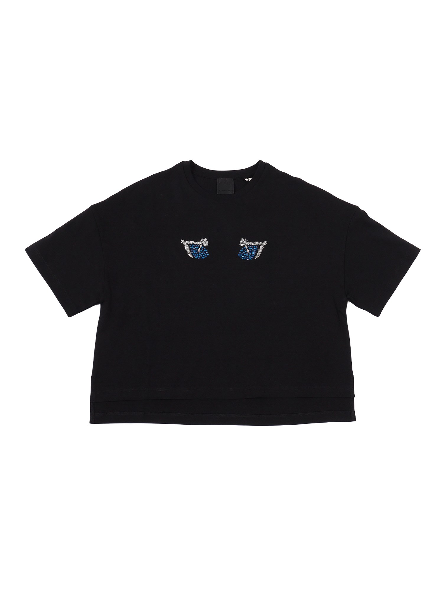 Givenchy Kids Tee Shirt In Black