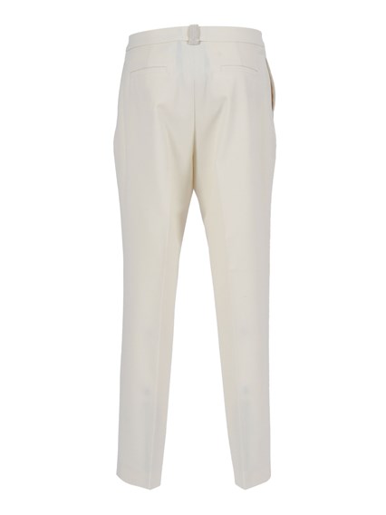 FABIANA FILIPPI TECNO TAILORING REGULAR FIT TROUSERS