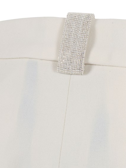 FABIANA FILIPPI TECNO TAILORING REGULAR FIT TROUSERS