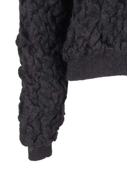 FABIANA FILIPPI MOHAIR BUBBLE STITCH BOMBER