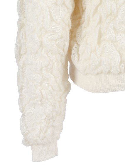 FABIANA FILIPPI MOHAIR BUBBLE STITCH BOMBER