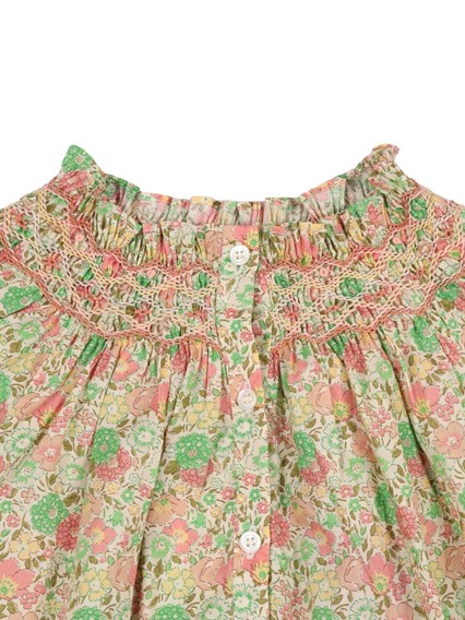 Bonpoint SMOCKEE PETALE BLOUSE