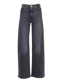 7 FOR ALL MANKIND TWISTED LOTTA Bottomline With Crystals