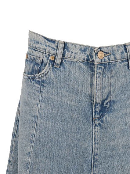 7 FOR ALL MANKIND DRAMA SKIRT September