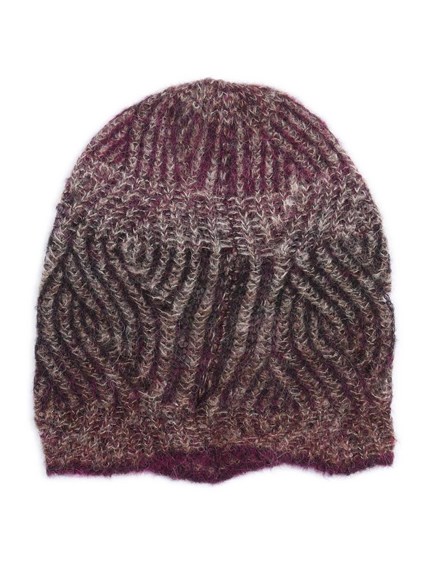 Kangra Cashmere HAT WITH FADED EFFECT