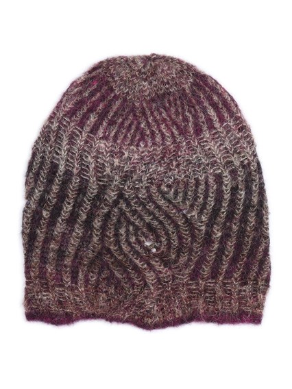 Kangra Cashmere HAT WITH FADED EFFECT