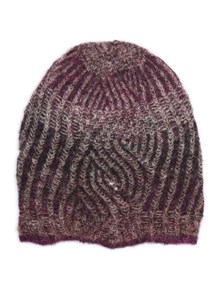 Kangra Cashmere CAPPELLO PUNZONATO EFFETTO SFUMATO