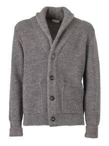 Kangra Cashmere GIACCA SCIALLATA PUNTO A PANNOCCHIA CON TASCHE