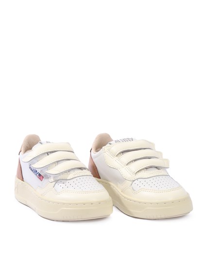AUTRY KIDSTRIPES LOW KID LEAT/FOUR WHT/BRNSUG SNEAKERS