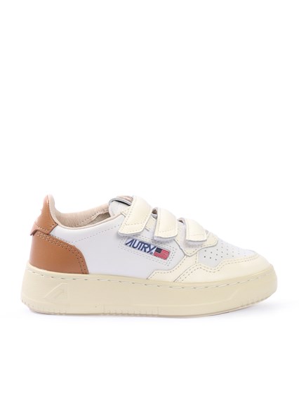 AUTRY KIDSTRIPES LOW KID LEAT/FOUR WHT/BRNSUG SNEAKERS