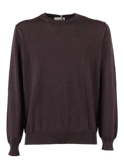 Kangra Cashmere BASIC CREW NECK SWEATER