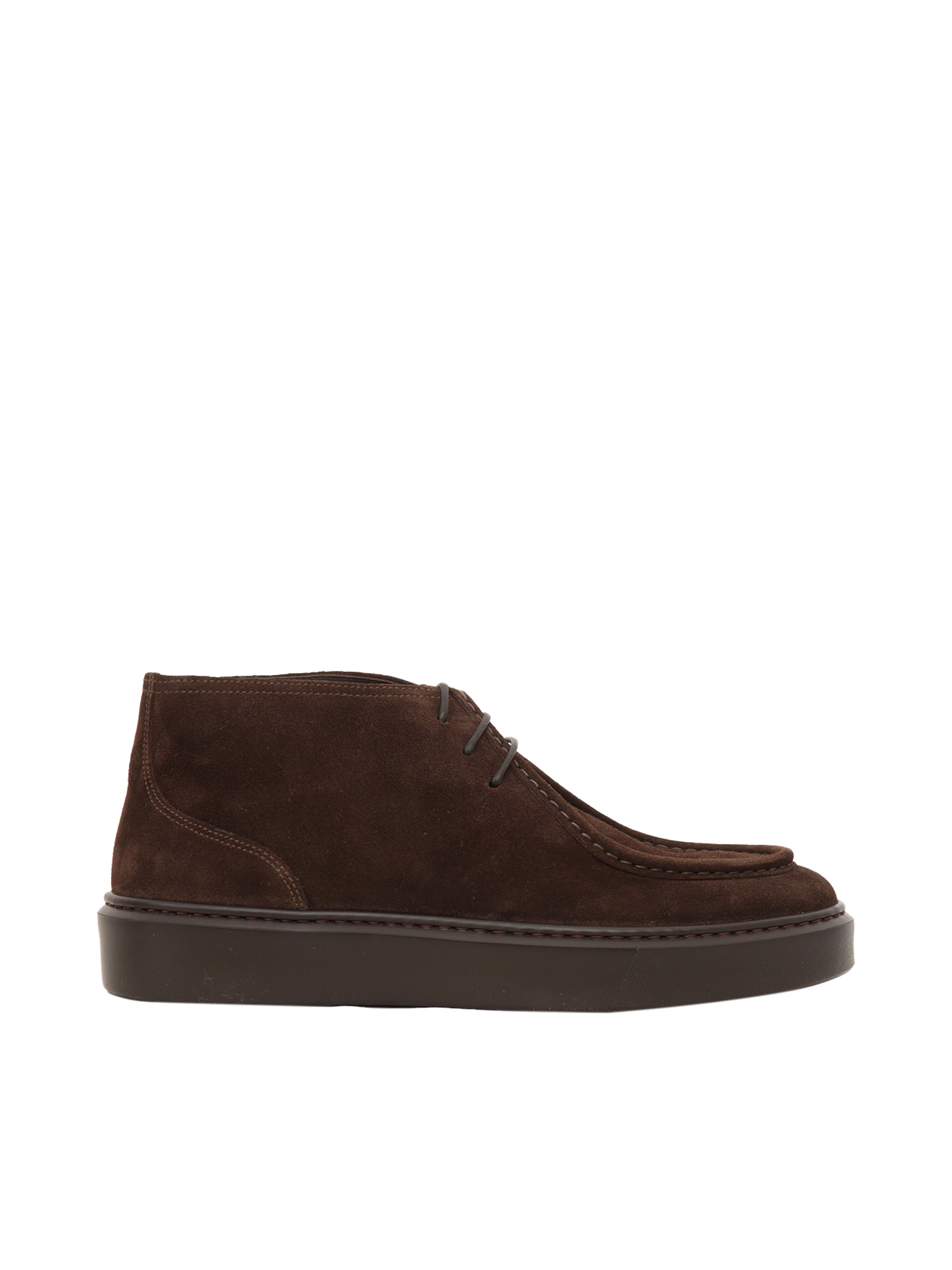 Doucal's Sneaker Chukka Parabout (gm) Brown+brown Sole In Brown
