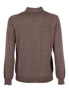 Kangra Cashmere POLO CON BOTTONI RASATA CALATA