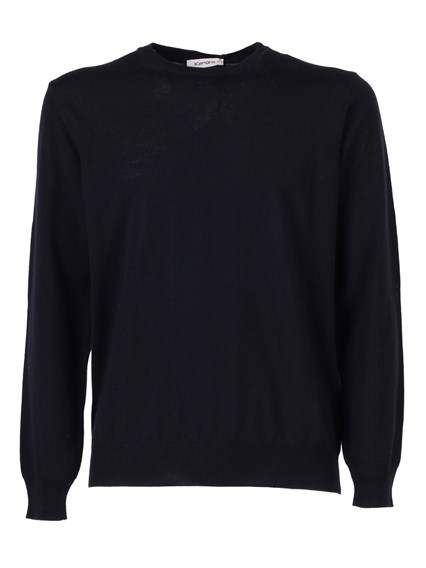 Kangra Cashmere BASIC CREW NECK SWEATER